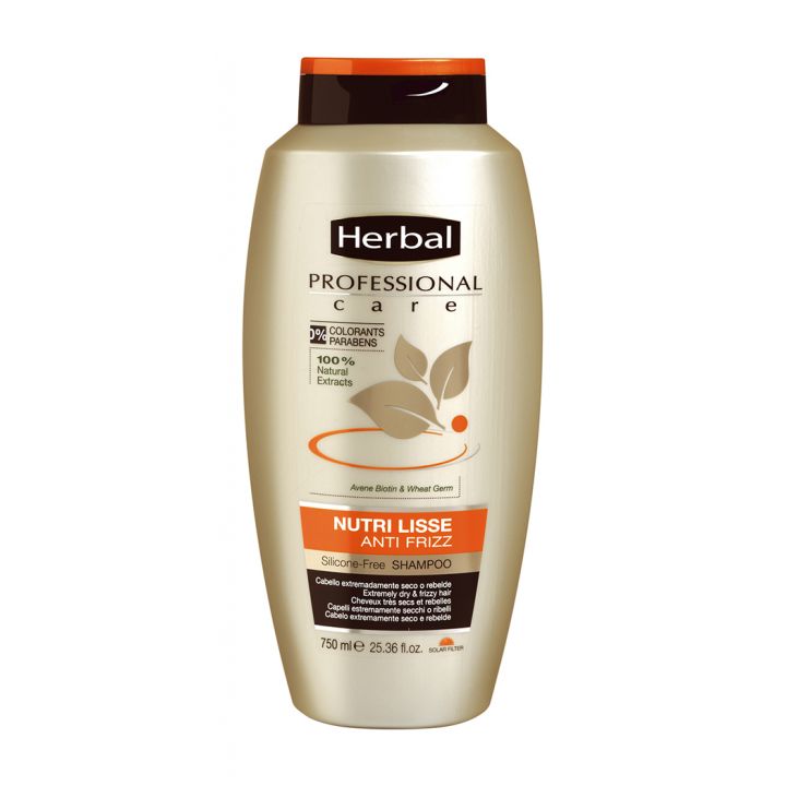 Питательный шампунь для волос Herbal Professional Nutri Lisse Anti Frizz Silicone-Free Shampoo
