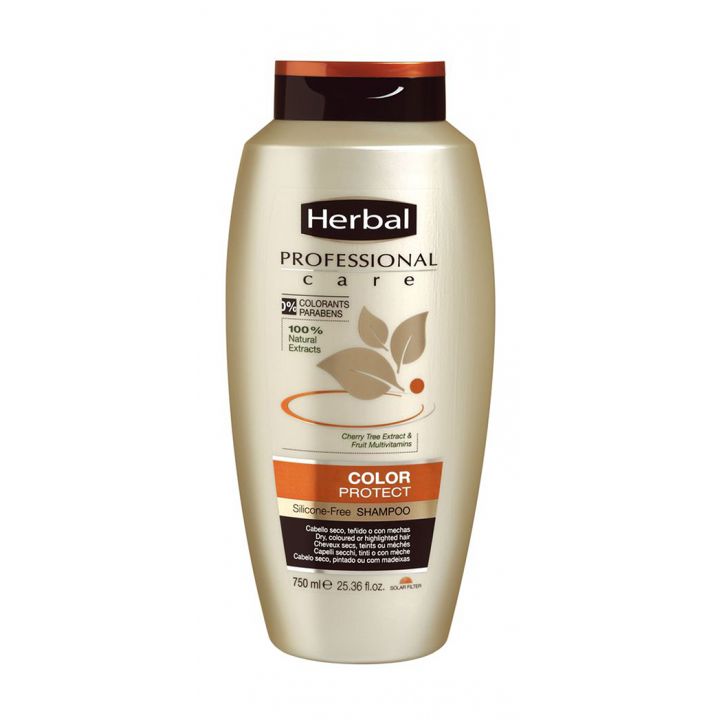 Питательный шампунь для волос Herbal Professional Care Color and Protect Silicone-Free Shampoo