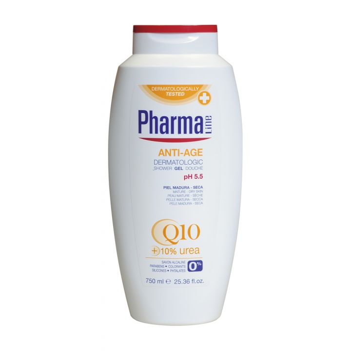 Антивозрастной гель для душа Herbal Pharmaline Anti-Age Dermatologic Shower Gel