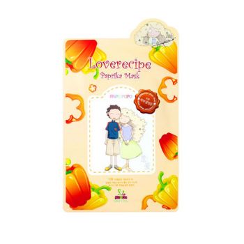 Sally's Box Loverecipe Paprika Mask Тканевая маска для лица со сладким перцем